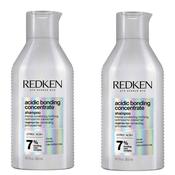 Redken Acidic Bonding Concentrate Shampoo 300ml Duo image
