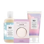 R+Co On A Cloud Shampoo &amp; Mask Duo FREE Microfibre Hair Towel