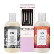 R+Co Bel Air Shampoo &amp; Conditioner Duo With FREE Detangling Hairbrush