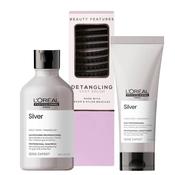 L'Oréal Professionnel Silver Shampoo &amp; Conditioner With Free Vent Hairbrush