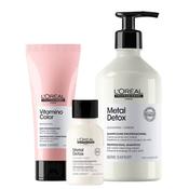 L'Oréal Professionnel Metal Detox Shampoo 500ml + Vitamino Conditioner 200ml PLUS FREE Metal Detox Anti-Metal Cleansing Cream Shampoo 100ml image