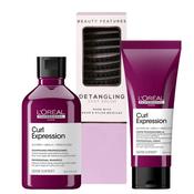 L'Oréal Professionnel Curl Expression Shampoo &amp; Conditioner With FREE Vent Hairbrush image