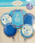 Baby Boy Balloon Bouquet image