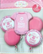 Baby Girl Balloon Bouquet