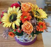 Artifical Flower Hatbox