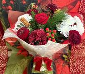 Merry and Bright Christmas Bouquet image