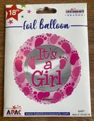 New Baby Girl Balloon image