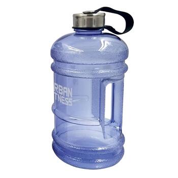 Quench 2.2L Water Bottle Blue with Handle, Cap, and Strap - Urban Fitness
