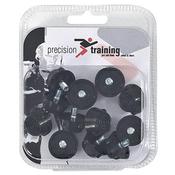 Ultra Flat Rubber Stud Set - O/S; Black