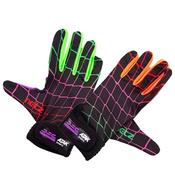 Netz Gaelic Glove - Black/Purple/Green/Orange - Age 5/6; Black image