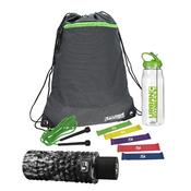 5 PIECE ESSENTIAL SET - BLACK/GREEN - O/S; Black