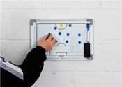 Double Sided Soccer Tactics Board 30X45 - White - O/S; White