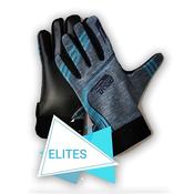 Gaelic Glove - Grey/Turq/Navy - M; Grey image