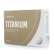 Prisma Titanium Golf Balls (Box X 12) - White - White; O/S image