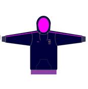 Dirt Won't Hurt Hoodie - Kids - Navy/Pink - Age 7/8; Navy