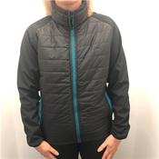 Essential Hybrid Jacket - Ladies - Black/Teal Green - 10; Black image