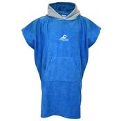 Microfiber Poncho - Adult - Blue - O/S; Grey image