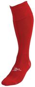 Plain Pro Football Socks - Red - Sz 8k-11k; Red image