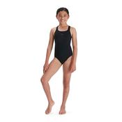 Girls Eco Endurance Meddalist Swimsuit - Navy - Age 11/12; Navy image