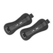 Wrist Ankle Weights (Pair) 2 X 2Kg - Black - O/S; Black
