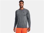 Mens Tech Long Sleve Top - Grey - S; Grey image