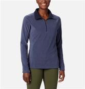Womens Glacial IV Half Zip Fleece - Nocturnal - M; Blue image