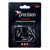 Pyramid Athletic Spikes - 12Mm - Silver - 12mm; Grey