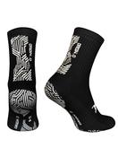 Origin.0 Grip Socks - Black/White - Sz 6-8; Black image