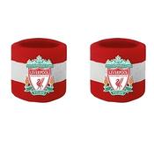 Liverpool Cotton Wristbands (Pair) - Red - O/S; Red