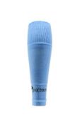 Footless Sleeve Sock Junior Sz 12-6 UK - Sky - O/S; Blue image