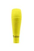 Footless Sleeve Sock Senior Sz 7-12 UK - Yellow - O/S; Yellow image