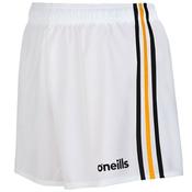 Mourne GAA Shorts - White/Black/Amber - 36; White image