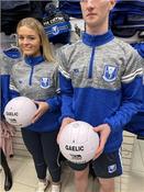 Four Masters Abbey Half Zip Top - Kids - Royal/Grey/White - Blue; Age 13/14