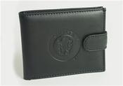 Chelsea Leather Clip Wallet - Black - O/S; Black image