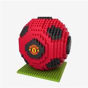 3D BRXLZ Manchester United Football - Red/Black - O/S; Red