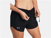 Womens Fly By 3" Shorts - Black - S; Black image