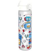 500ml Slim Water Bottle - Robot Clear - O/S; Grey image