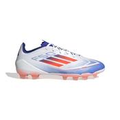 F50 Pro Multi Ground Football Boots - White/Blue/Red - UK 10; White image