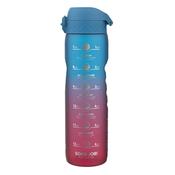 1000ml Water Bottle - Gradient Motivator - O/S; Blue image