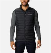 Mens Powder Lite II Insulated Vest - Black - Black; L image
