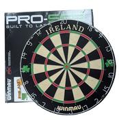 Pro SFB Dartboard - Ireland Edition - Black/White/Green/Red - O/S - Black/White/Green/Red