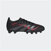Predator Club FG/MG Football Boots -Kids - Black/Grey/Red - UK 13.5; Black image