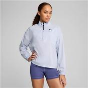 Womens Puma Strong Woven Jacket - Lilac - XL; Blue image