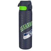 Seahawks SS Water Bottle (600Ml) - Navy/Green - O/S; Navy image