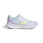 Runfalcon 5 (GS) Trainers - White/Lemon/Pink - UK 4.5; White