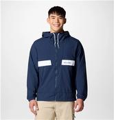 Mens Spire Valley Hooded Windbreaker - Collegiate Navy - M; Navy image
