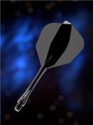 Intergrated Flight &amp; Shaft - Black - MEDIUM; Black
