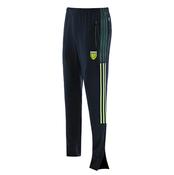 Donegal Nepal Brushed Skinny Pants - Marine/Beige/Green - M; Navy