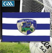 Laois GAA 5ft x 3ft County Flag - Blue/White - Blue; O/S