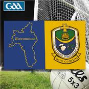 Roscommon GAA 5ft x 3ft County Flag - Blue/Yellow - Blue; O/S
